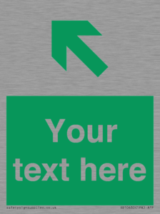 Custom Safe condition: Green Up left arrow